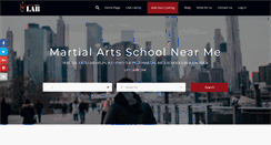 Desktop Screenshot of martialartslab.com